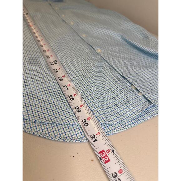 TailorByrd Shirt 15 32/33 Size M Plaid Button Up Long Sleeve Classic Fit - Picture 8 of 11